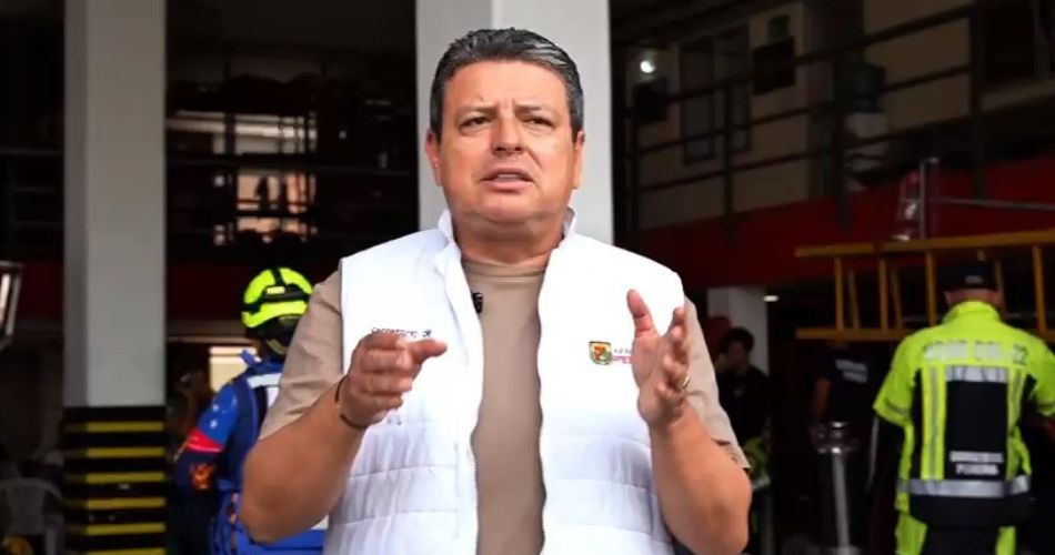 Secretario de Gobierno de Pereira, Jorge Mario Trejos Arias, durante el llamado a consultar información oficial.