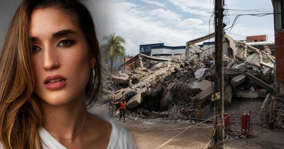 Recuperan cuerpo de Catalina Ortiz entre los escombros del edificio Vanessa en Cali.