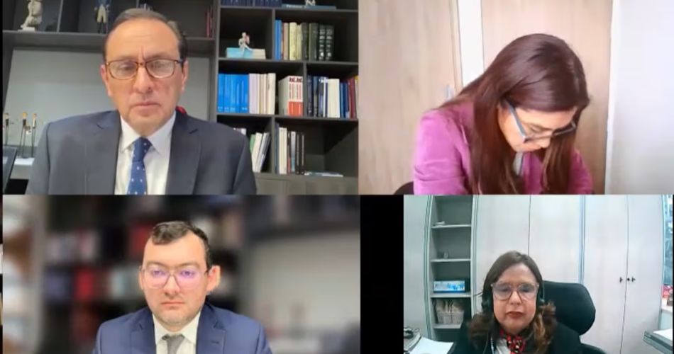 Jorge Alfredo Vargas durante una audiencia relacionada con la investigación por presunto acoso sexual.