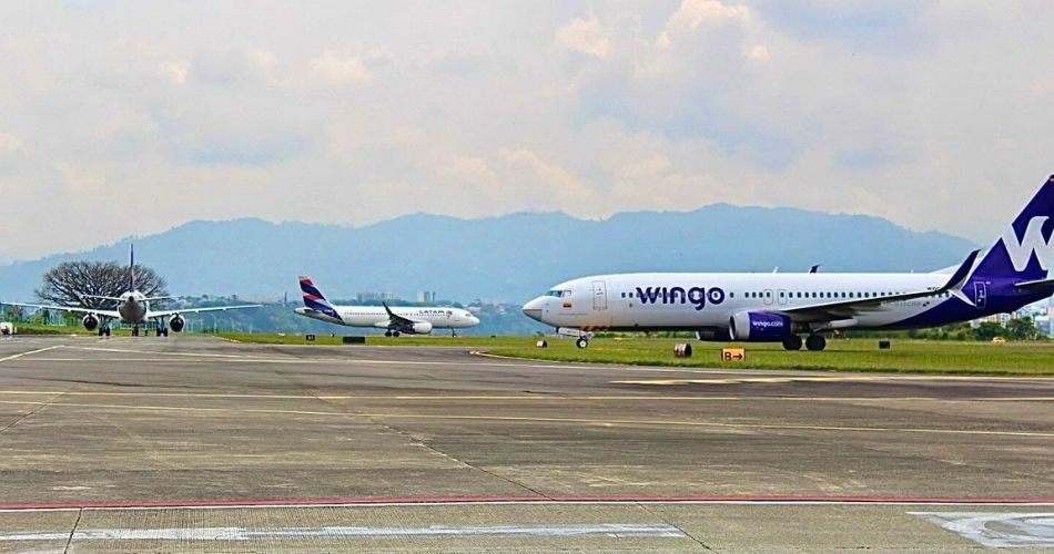 Aeropuerto Matecaña reanuda operaciones gradualmente este martes 25 de agosto en Pereira.