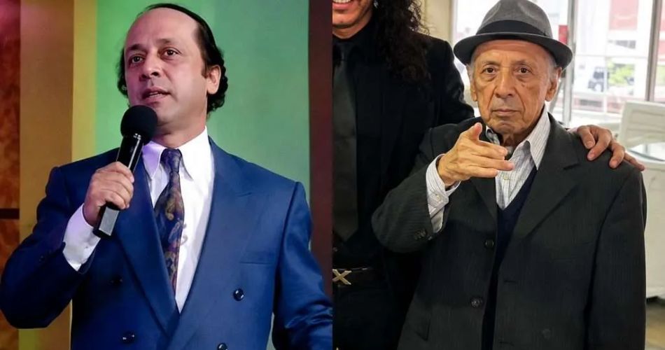 Alfonso Lizarazo durante una entrevista, reconocido por crear Sábados Felices y por su trayectoria en la televisión colombiana.