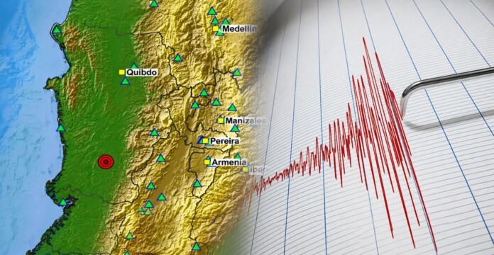 Sismos en Colombia hoy con movimiento de magnitud 4,4 registrado en Istmina, Chocó