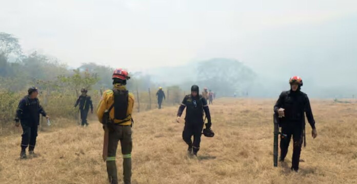 De la Espriella señala manos criminales detrás de incendios forestales que afectan diferentes zonas del Tolima