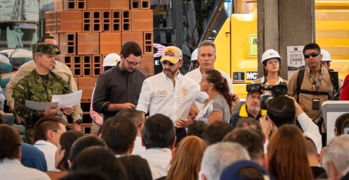 Reconstrucción de Pereira con ayudas del Gobierno nacional para las familias afectadas por el terremoto.