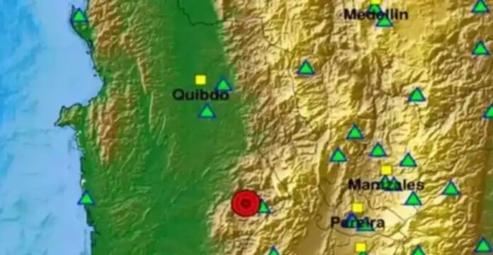 Nuevo sismo en Chocó registrado cerca de San José del Palmar después del terremoto de magnitud 7,4