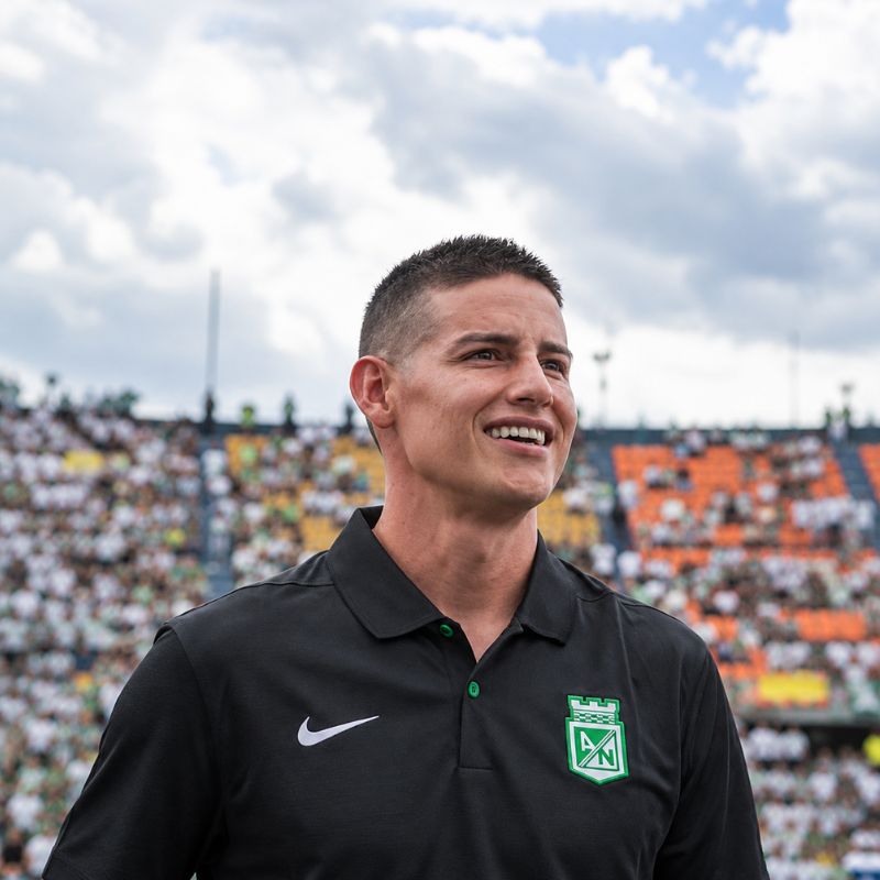 James Rodríguez debuta con Atlético Nacional en la Liga BetPlay 2026-II