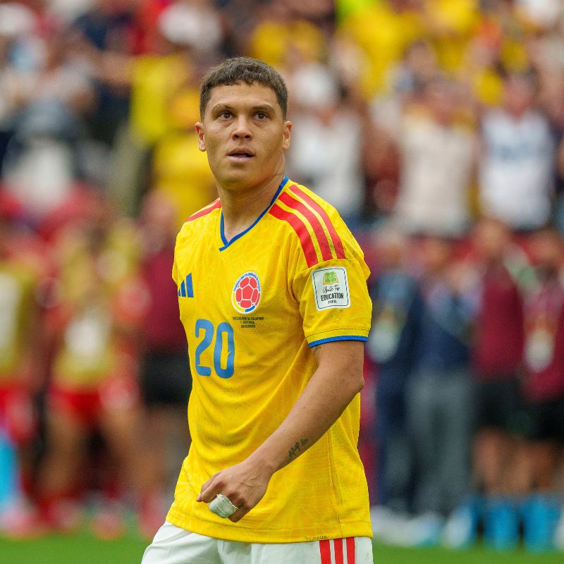 Juan Fernando Quintero durante su trayectoria con la Selección Colombia en diferentes competiciones internacionales.