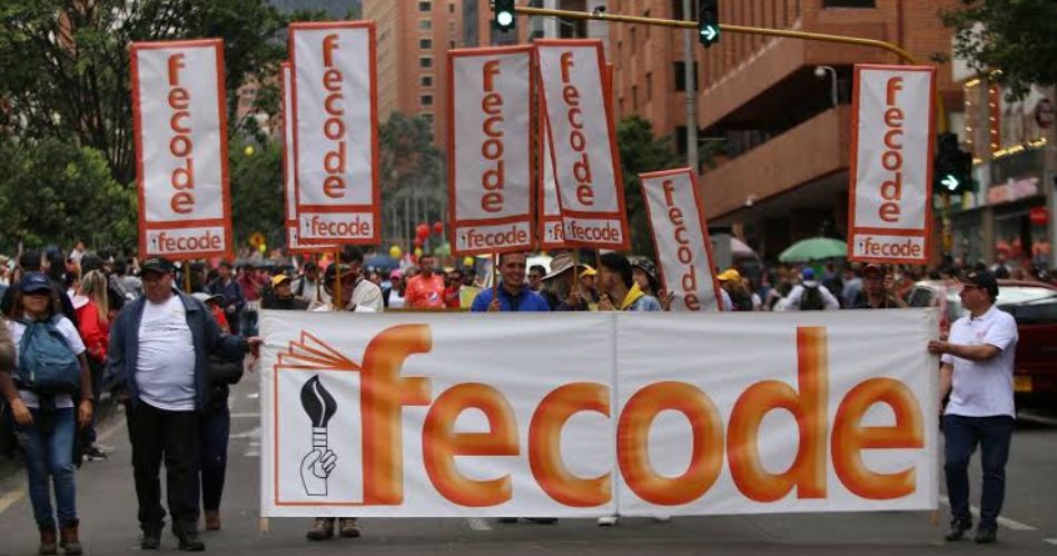 Fecode y la CUT convocan una jornada nacional de movilización para el 14 de octubre