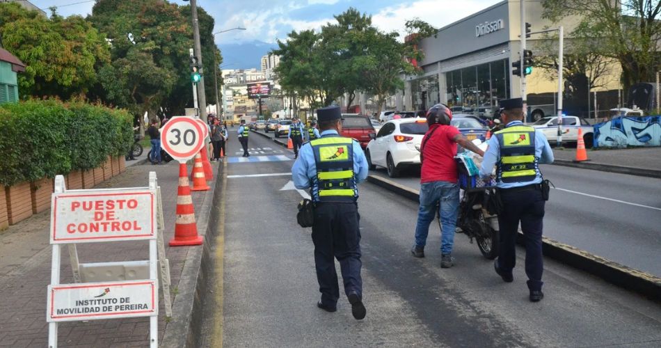 Pereira retoma el pico y placa con una rotación semanal según el último dígito de la placa.