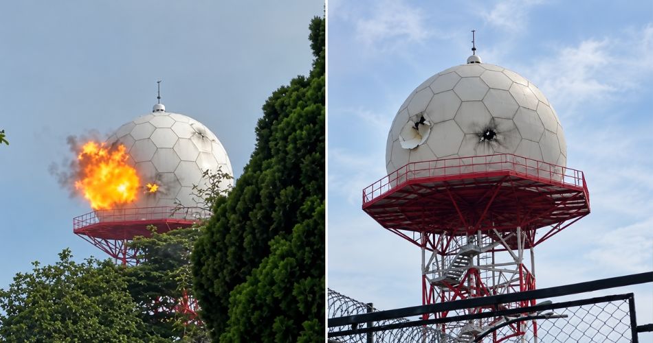 $50 millones por información sobre los autores del ataque con drones al radar de la Aerocivil en Candelaria.