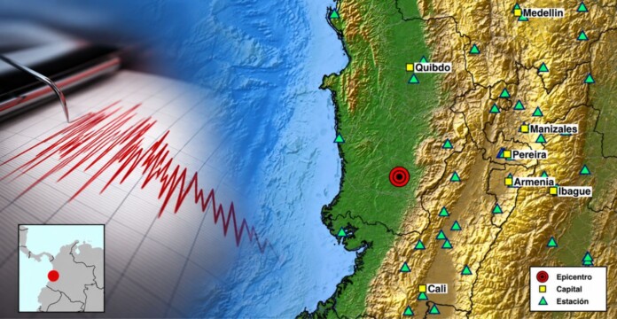 Temblor de 3,6 en Colombia reportado durante la madrugada