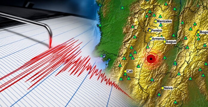 Sismo en Chaparral de magnitud 4,0 registrado durante la mañana de este lunes en Tolima