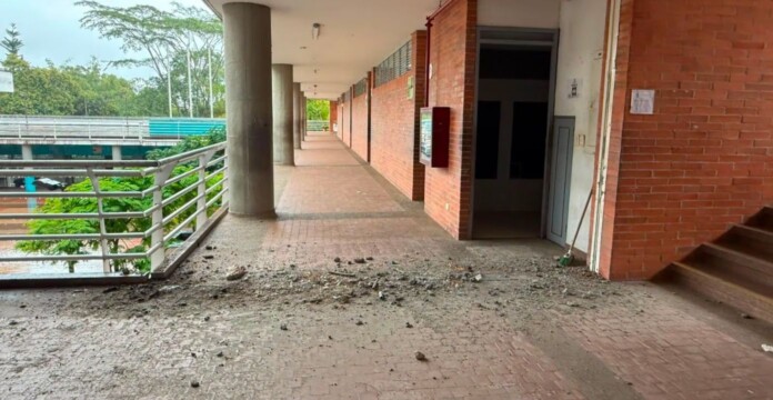 Evalúan sedes educativas afectadas por el sismo que presentan daños visibles en sus instalaciones