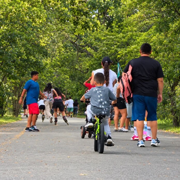Ciclovía del Sol en Cartago, un espacio de actividad física y encuentro familiar.