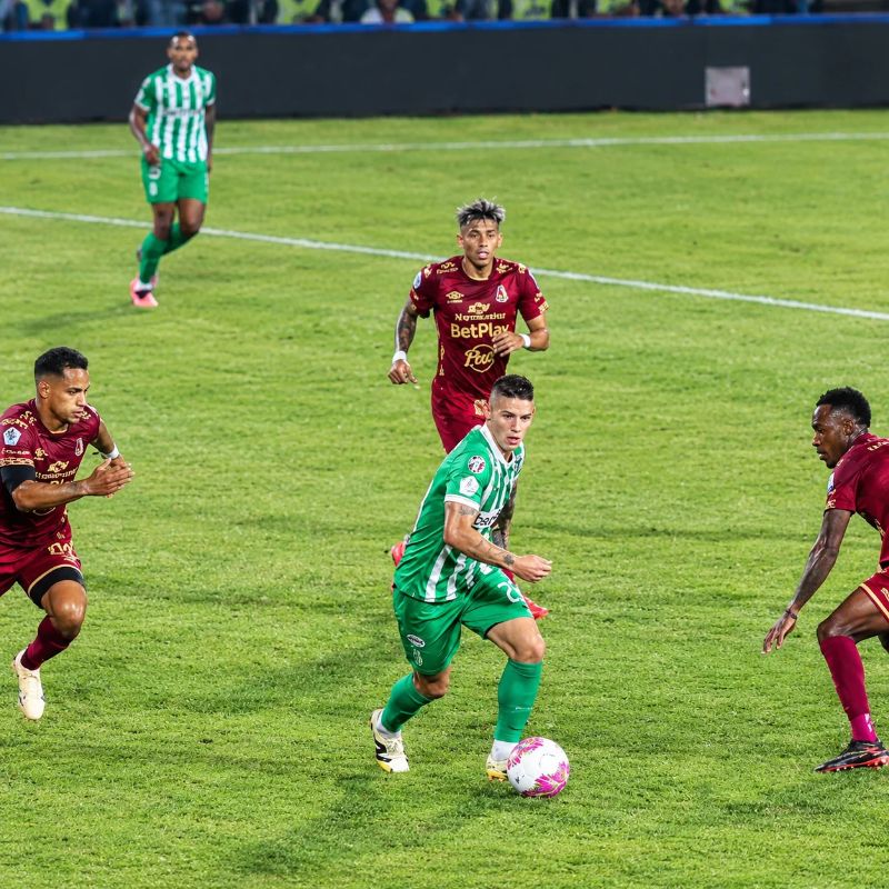 Atlético Nacional y Deportes Tolima empataron sin goles en la novena fecha de la Liga BetPlay 2026-II.