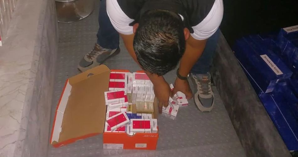 Operativo conjunto de inspección y control al comercio ilegal en Buga.