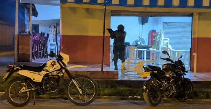 Muere un policía, imagen referencial sobre el enfrentamiento reportado en Tuluá.