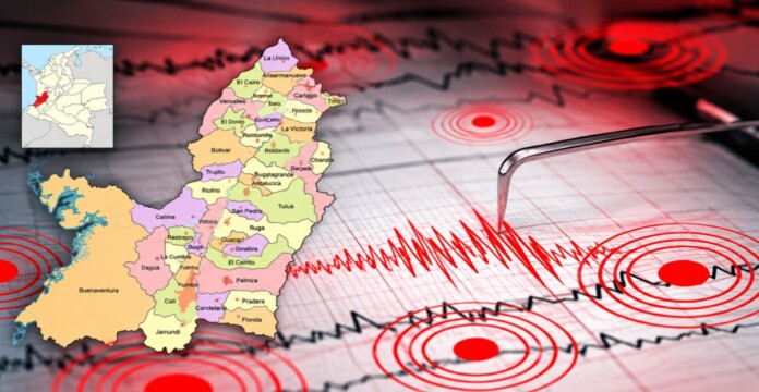 Temblor sacudió al Valle del Cauca durante la madrugada del 17 de octubre, según el Servicio Geológico Colombiano.