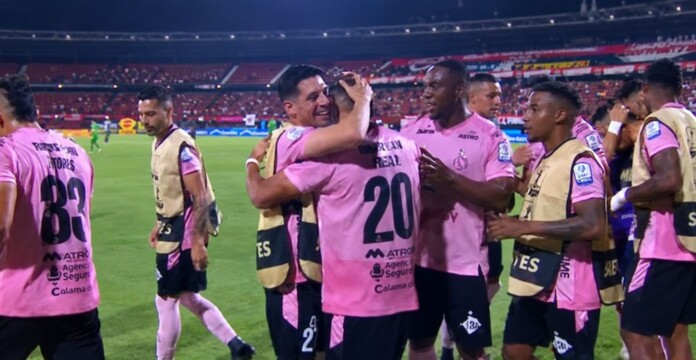 úcuta Deportivo ante Atlético Nacional en el encuentro que ganó como local.